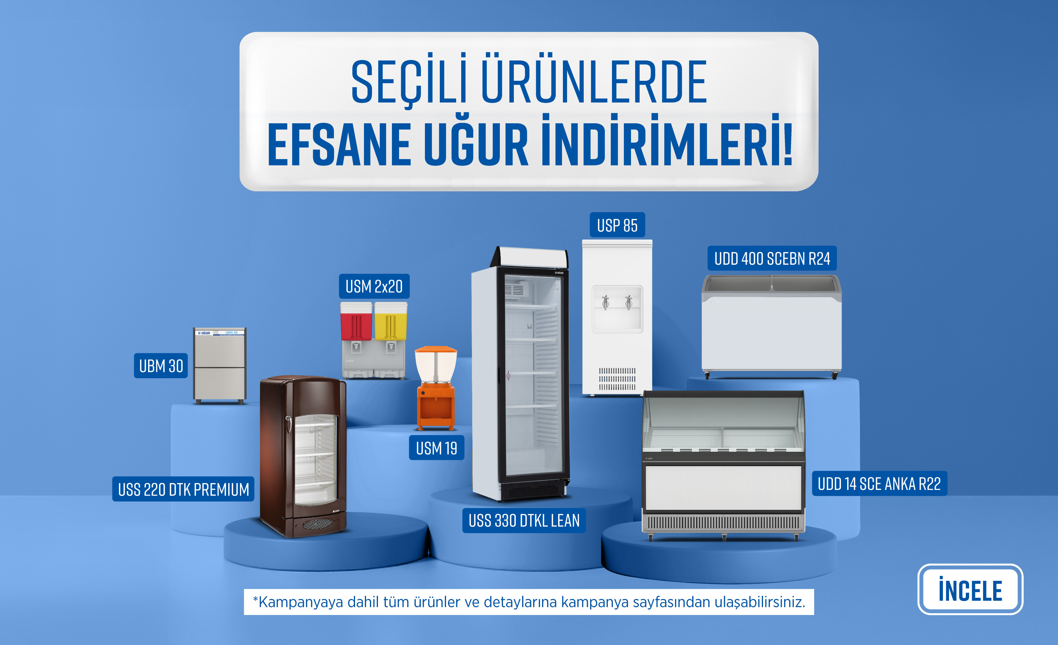 SEÇİLİ ÜRÜNLERDE EFSANE UĞUR İNDİRİMLERİ